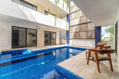 Image de Lux 2 Bd Corner Suite w/ Swim Up Pool | Aldea Zama