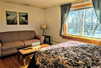 On River/Harvard Sq. two blocks