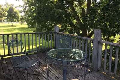 Image de Gorgeous view of Lake Chicot from 2nd Story Balcony!