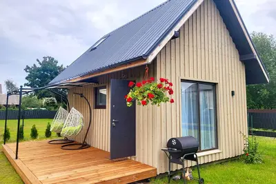 Image de Cozy lodge in charming Sigulda with Free-WiFi, private tarritory and grill
