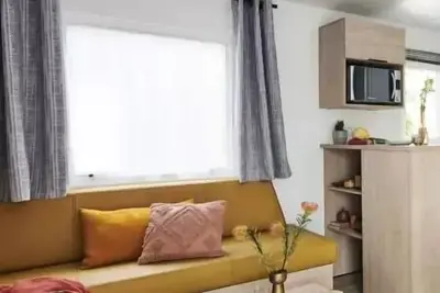 Image de Acanthe +++ Mobilheim 2 Schlafzimmer 2 bis 6 Personen - 2 Personen. im Preis inbegriffen