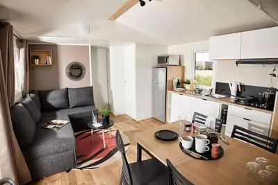 Image de Bambou +++ Mobilheim 3 Schlafzimmer 2 bis 7 Personen - 2 Personen. im Preis inbegriffen