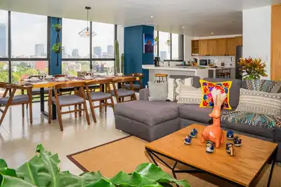 Image de Serenity Condesa 3 Bedroom Condo w\/Ac, Castle & sunset view with Ac 10 guests