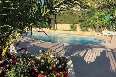 Image de Modern 1-Bed Apt in center of Juan-les-Pins, Pool & Tennis, Walk to Beach