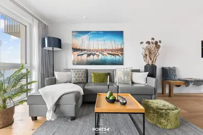 Image de Harbour Side - directly on the water, 1st floor, shower, balcony, barbecue, parking space