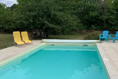 Image de Détente en Dordogne. Maison de charme rénovée avec piscine