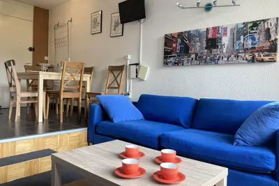 Image de À 10m des pistes de ski, 8ème étage, balcon, télévision, 37m², Avoriaz