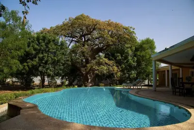 Image de Villa Oasis au Sénégal pour 6 à 7 personnes avec piscine privée.
