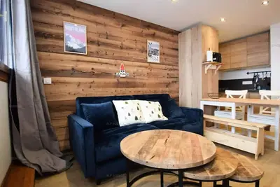 Image de Studio Cabine 4/5 pers - Les Aollets - Plagne Villages - Wifi