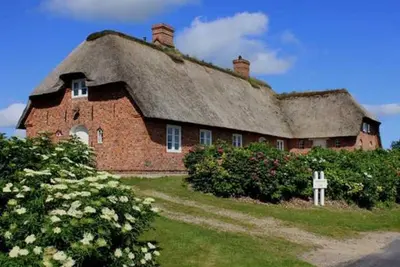 Image de Maison de vacances 'Friesenhaus Hörn' avec terrasse privée, jardin privé et Wi-Fi