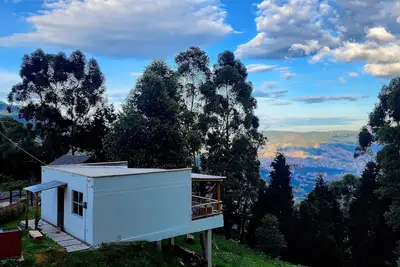 Image de Cabaña en la Montaña con Vista a la Ciudad Desde el Jacuzzi