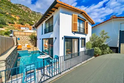 Kalkan Kordere 2 Bedroom Villa - 6851