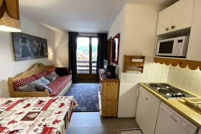 Joli appartement T3 à Risoul à 50m des pistes de ski