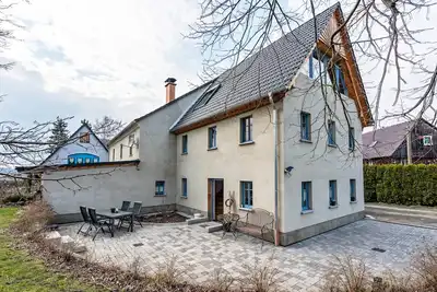 Image de Appartement 'Ferienwohnung Landlust' avec terrasse privée, jardin partagé et Wi-Fi