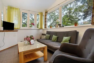 Image de Maison de vacances 'Datscha' avec terrasse privée, jardin privé et Wi-Fi