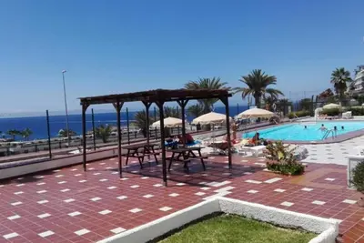 Image de Sea view studio with balcony, 2 steps from the beach