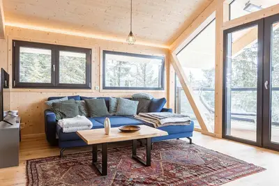 Image de Chalet chaleureux avec jacuzzi