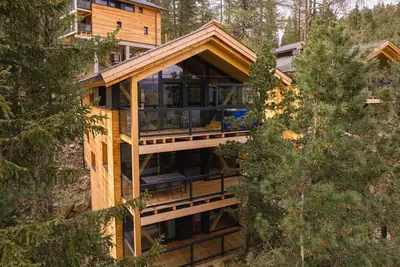 Image de Chalet chaleureux avec sauna