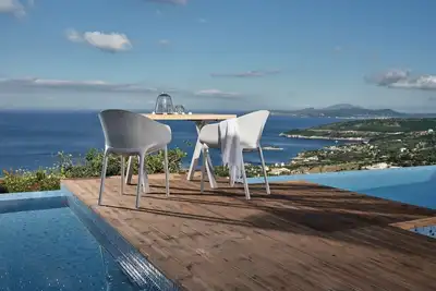 Image de Luxury Zakynthos Villa | Villa Rita | 1 Bedroom | Breathtaking Sea Views | Spacious Furnished Sun Terrace | Private Outdoor Pool | Shaded Outdoor Dining Area | Agios Nikolaos