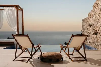 Image de Masterful Zakynthos Villa | Villa Stan | 1 Bedroom | Breathtaking Sea Views | Spacious Furnished Sun Terrace | Private Outdoor Pool | Shaded Outdoor Dining Area | Agios Nikolaos