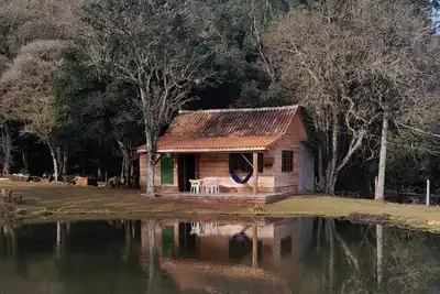 Image de Cabana em Área Rural com Total Privacidade e Conforto com Natureza Exuberante