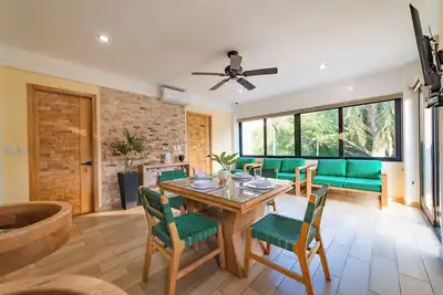 Centrally located condo with private plunge pool