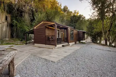 Maison de vacances 'Nature Stone and Villas - Casa 3' vue montagne, terrasse privée et climatisation