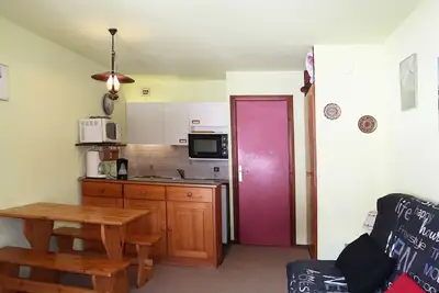 Image de Studio 4 pers. accès direct pistes, centre et balcon sud