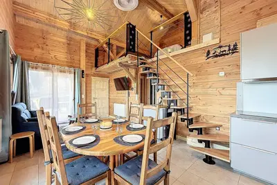 Image de Chalet 6 pers, WiFi, parking, proche pistes