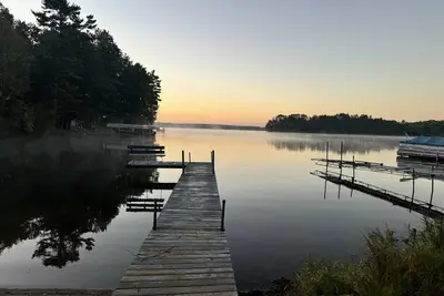Image de Secluded cabin on Grindstone Lake w/ private boat landing