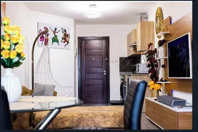 Image de Chic 1-bedroom apartment with Ac, fitness room, WiFi in lovely Accra
