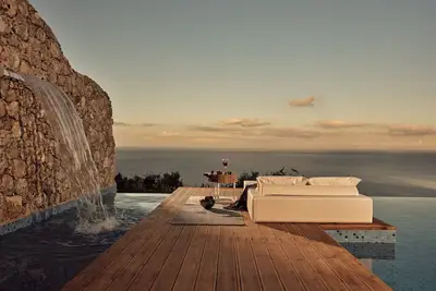 Image de Thrilling Zakynthos Villa | Villa Rufus | 1 Bedroom | Breathtaking Sea Views | Spacious Furnished Sun Terrace | Private Outdoor Pool | Shaded Outdoor Dining Area | Agios Nikolaos