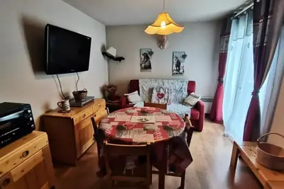 Image de T2 bien exposé et bien équipé pour 6 personnes à Réallon