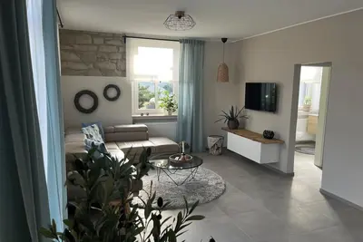 Image de Ferienwohnung Basaltliebe im Modernen Landhausstil Sich wie Zuhause FĂĽhlen
