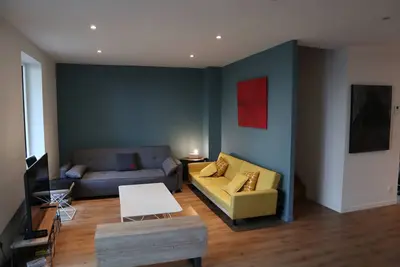 Image de Au cœur de la forêt du Touquet, maison d'architecte récente.