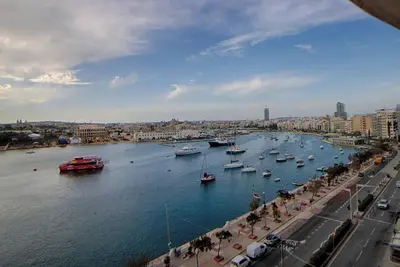 Make your holiday worthwhile at this fabulous accommodation just a minute away from Sliema ferries