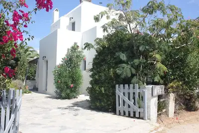 Image de Orkeli casa cycladian villa 2 minutes from the sea in a beautiful garden.