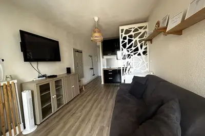 Charmant studio La Grande Motte avec balcon et vue