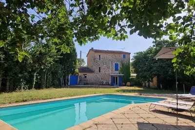 Image de Bergerie avec jardin et piscine