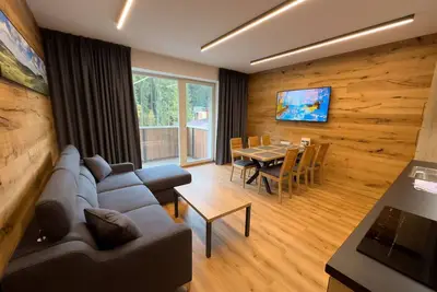 Image de Confortable appartement pour 5 personnes avec Wifi, Tv, balcon, vue panoramique et parking
