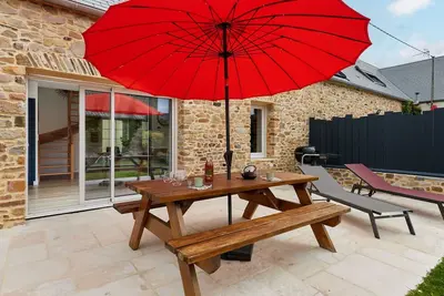 Image de Belle maison de vacances pour 4 personnes avec Wifi, Tv, terrasse, animaux admis et parking