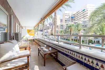 Image de Joli appartement pour 6 personnes avec Wifi, climatisation, Tv, terrasse, animaux admis et parking