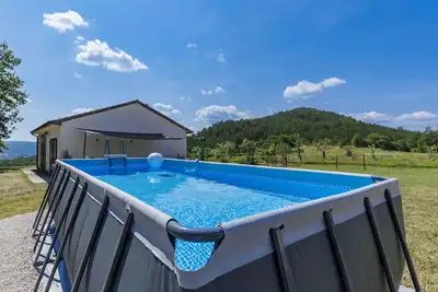 Image de Maison de vacances privée avec piscine privée, Wifi, climatisation, Tv, terrasse, vue panoramique