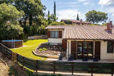 Image de Maison de vacances privée avec Wifi, piscine privée, climatisation, Tv, patio, vue panoramique