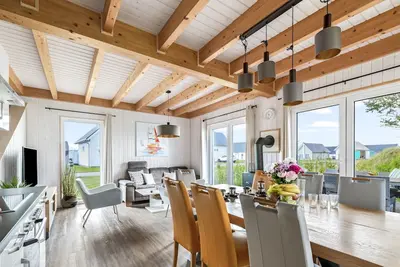 Image de Möwenkoje - bathtub, shower, infrared cabin, fireplace, terrace, 2 parking spaces