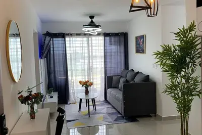 Image de Charming 3-bedroom apartment with Ac, WiFi in  Santo Domingo