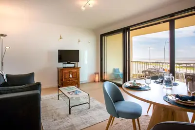 Image de Bel appartement pour 3 personnes avec Wifi, Tv, balcon, animaux admis et parking