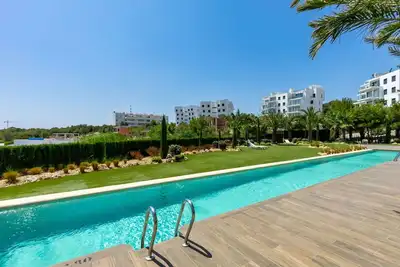 Image de Agréable appartement pour 6 personnes avec piscine, Wifi, climatisation, Tv et patio