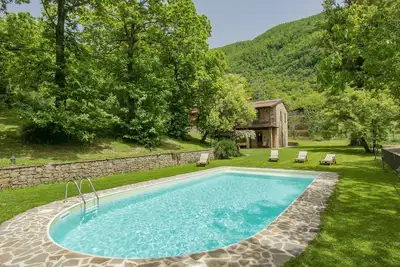 Image de Belle maison de vacances privée avec Wifi, piscine privée, Tv, terrasse, animaux admis, parking