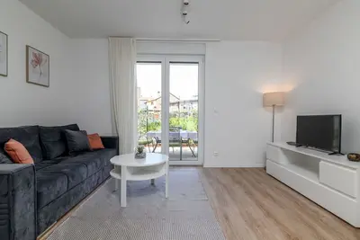 Image de Confortable appartement avec Wifi, climatisation, Tv, terrasse, animaux admis et parking